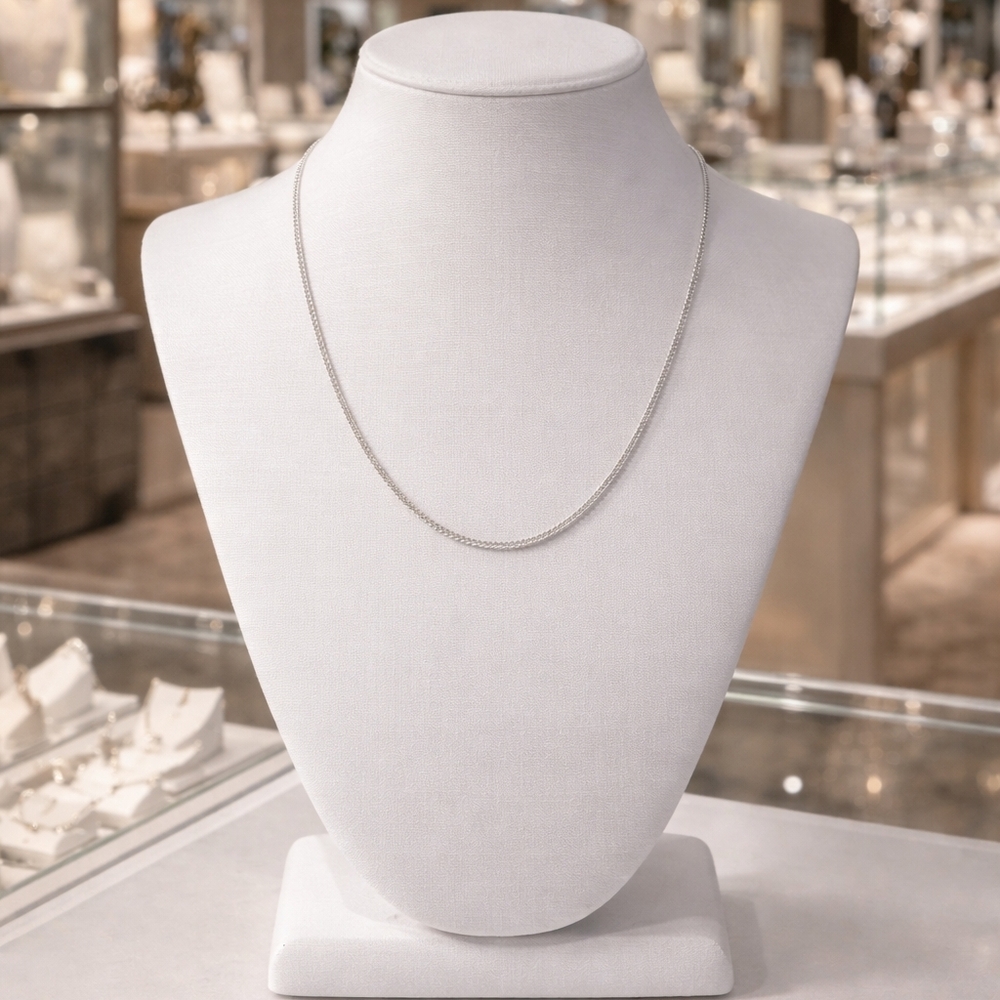 NWT Belk Silverworks Silver 18 in Necklace Unisex